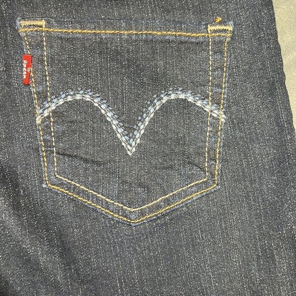 Levi Strauss Women’s Blue Perfectly Slimming 512 Ankle Pencil Size 6 Medium - Picture 7 of 11